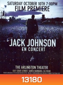 Jack Johnson - En Concert