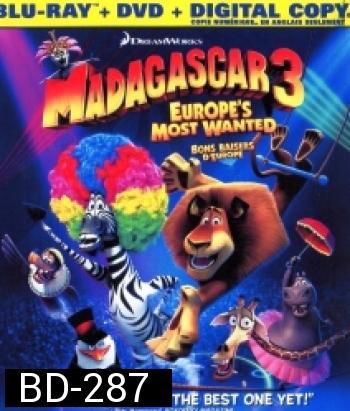 Madagascar 3 Europe's Most Wanted มาดากัสการ์ 3 ข้ามป่าไปซ่าส์ยุโรป