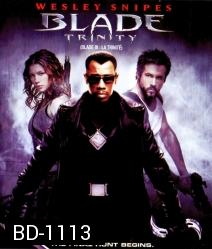Blade 3: Trinity (2004) อำมหิต พันธุ์อมตะ (ซับหายบางช่วง)