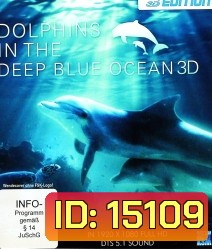 Dolphins in the Deep Blue Ocean 3D