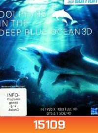 Dolphins in the Deep Blue Ocean 3D