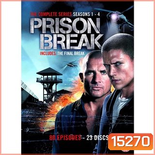 DVD PRISON BREAK แผนลับแหกคุกนรก SEASON 1-5 +1 ภาคพิเศษ