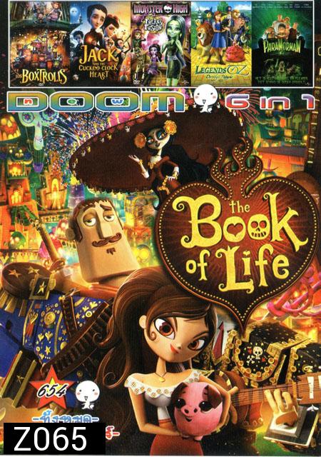 The Book Of Life/The BoxTrolls /JACK/onster High/Legends Of Oz: Dorothy's Return/PARANORMAN Vol.654