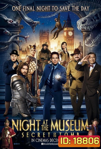 Night at the Museum: Secret of the Tomb ไนท์ แอท เดอะ มิวเซียม 3 ความลับสุสานอัศจรรย์ MASTER