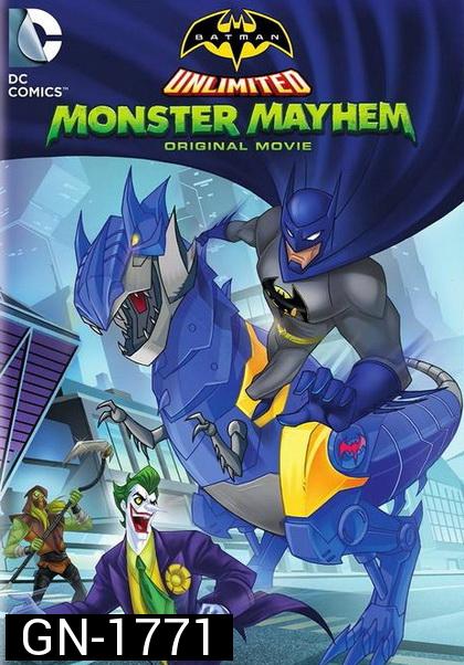 Batman Unlimited: Monster Mayhem (2015)  แบทแมน ถล่มจอมวายร้ายป่วนเมือง