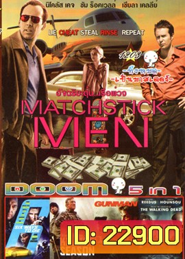 Matchstick Men , 6 Ways To Die , Killing Season , Gunman , Air Vol.1203
