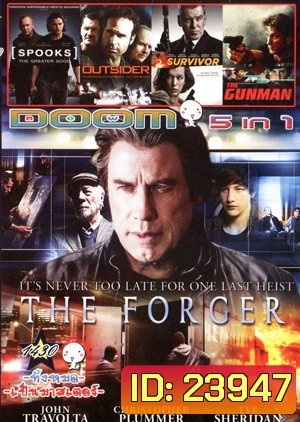 The Forger, (MI-5) Spooks: The Greater Good, The Outsider, Survivor, The Gunman กันแมน คนเหมี้ยมคืนสังเวียนฆ่า Vol.1430