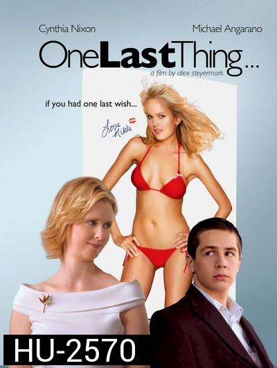One Last Thing (2005) ขอแซ่บแสบครั้งสุดท้าย 