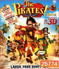 The Pirates! Band of Misfits (2012) กองโจรสลัดหลุดโลก (2D+3D)
