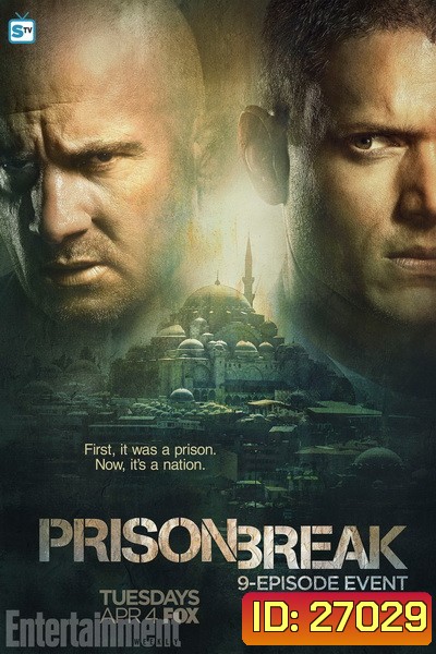 PRISON BREAK SEASON 5 แผนลับแหกคุกนรก ปี 5 (Prison Break) ( 9 ตอนจบ ) 2017