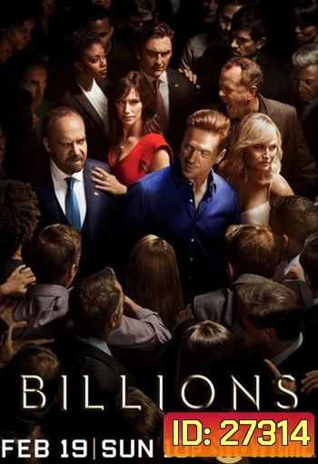 Billions Season 2 (2017) บิลเลียนส์ หักเหลี่ยมเงินล้าน ( 12 ตอนจบ )