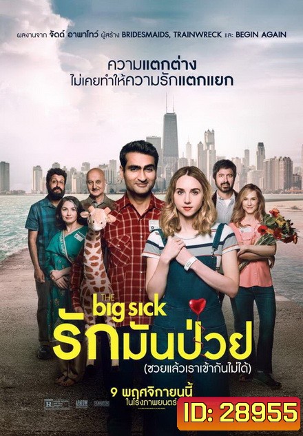 The Big Sick รักมันป่วย (ซวยแล้วเราเข้ากันไม่ได้)