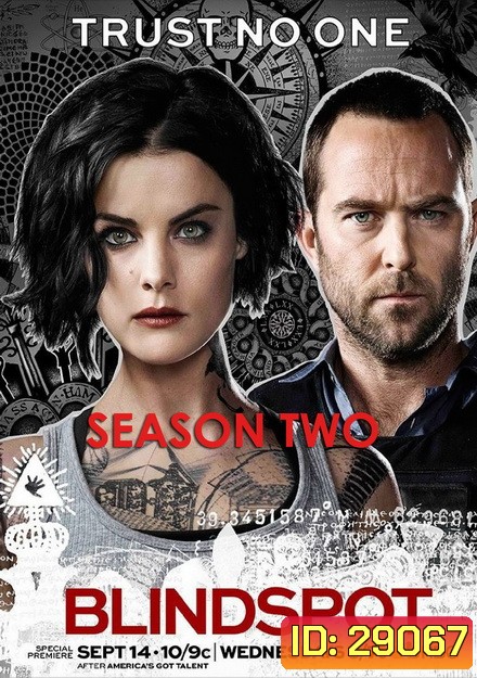 Blindspot Season 2 สืบรอยสักปริศนา ปี 2 ( 22 ตอนจบ )