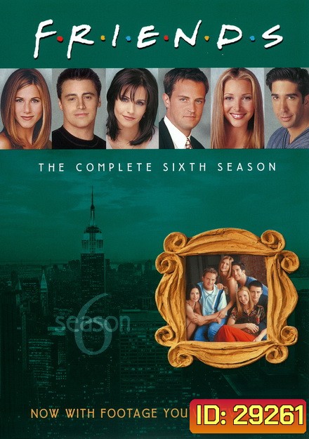 Friends Season 6 (25 ตอนจบ ไม่มีตอนที่ 3)