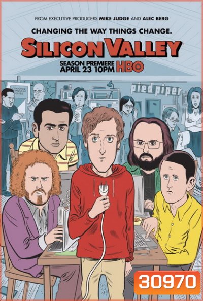 Silicon Valley Season 4 รวมพลคนอัจฉริยะ 4 (2017) 10 ตอนจบ