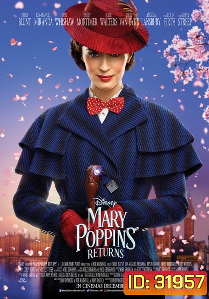 Mary Poppins Returns (2018) แมรี่ ป๊อบปิ้นส์