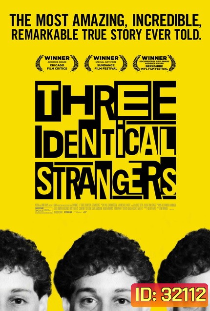 Three Identical Strangers (2018) แฝด 3