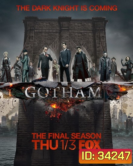Gotham Season 5 ก็อตแธม นครรัตติกาล ปี 5 ( 12 ตอนจบ )