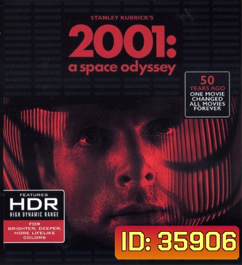 4K - 2001: A Space Odyssey (1968) - แผ่นหนัง 4K UHD