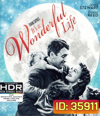 4K - It's a Wonderful Life (1946) ชีวิตที่งดงาม - แผ่นหนัง 4K UHD