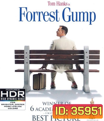 4K - Forrest Gump (1994) - แผ่นหนัง 4K UHD