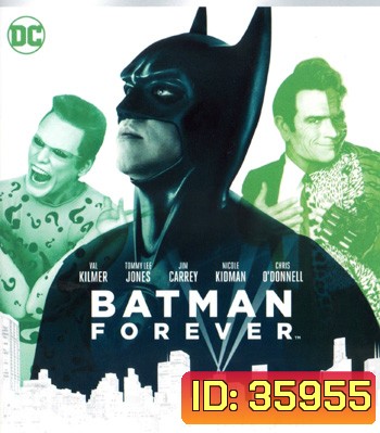 4K - Batman Forever (1995) แบทแมน ฟอร์เอฟเวอร์ ศึกจอมโจรอมตะ - แผ่นหนัง 4K UHD