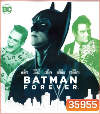 4K - Batman Forever (1995) แบทแมน ฟอร์เอฟเวอร์ ศึกจอมโจรอมตะ - แผ่นหนัง 4K UHD