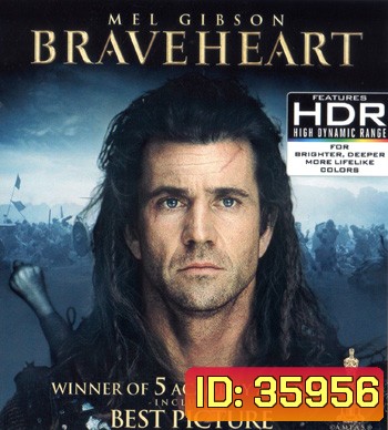 4K - Braveheart (1995) - แผ่นหนัง 4K UHD