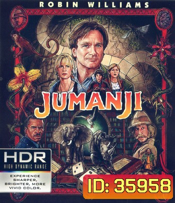 4K - Jumanji (1995) - แผ่นหนัง 4K UHD
