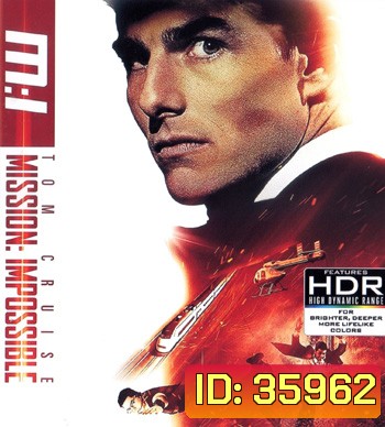 4K - Mission Impossible (1996) - แผ่นหนัง 4K UHD