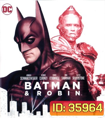 4K - Batman & Robin (1997) - แผ่นหนัง 4K UHD