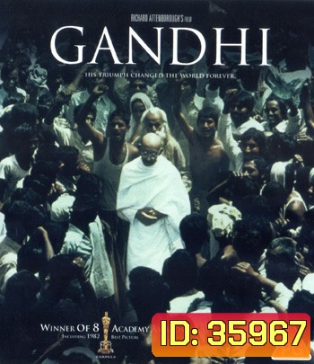4K - Gandhi (1982) คานธี - แผ่นหนัง 4K UHD