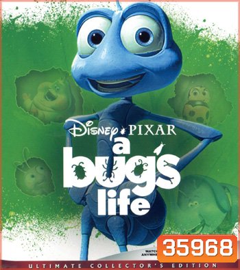 4K - A Bug's Life (1998) ตัวบั๊กส์ หัวใจไม่บั๊กส์ - แผ่นหนัง 4K UHD