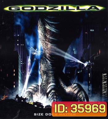 4K - Godzilla (1998) - ก็อตซิลล่า อสูรพันธุ์นิวเคลียร์ล้างโลก แผ่นหนัง 4K UHD