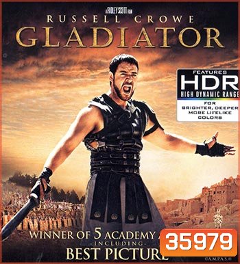 4K - Gladiator (2000) นักรบผู้กล้าผ่าแผ่นดินทรราช - แผ่นหนัง 4K UHD