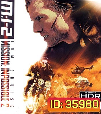 4K - Mission: Impossible II (2000) - แผ่นหนัง 4K UHD