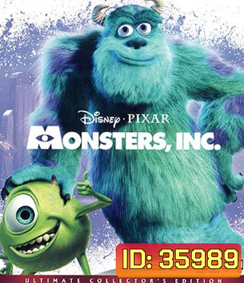 4K - Monsters, Inc. (2001) - แผ่นหนัง 4K UHD