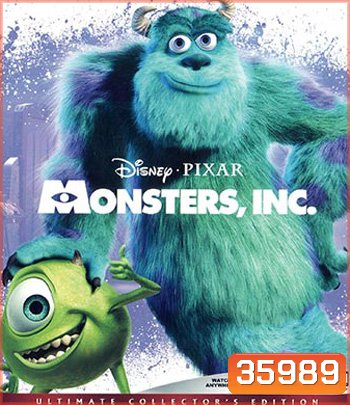 4K - Monsters, Inc. (2001) - แผ่นหนัง 4K UHD