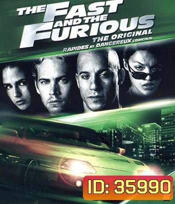 4K - The Fast and the Furious (2001) - แผ่นหนัง 4K UHD - Fast and Furious 1