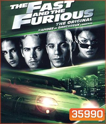 4K - The Fast and the Furious (2001) - แผ่นหนัง 4K UHD - Fast and Furious 1