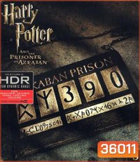 4K - Harry Potter and the Prisoner of Azkaban (2004) - แผ่นหนัง 4K UHD