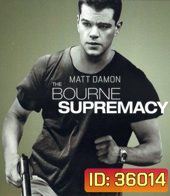 4K - The Bourne Supremacy (2004) - แผ่นหนัง 4K UHD