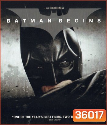 4K - Batman Begins (2005) แบทแมน บีกินส์ - แผ่นหนัง 4K UHD