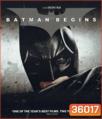 4K - Batman Begins (2005) แบทแมน บีกินส์ - แผ่นหนัง 4K UHD