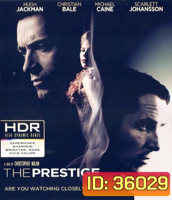 4K - The Prestige (2006) - แผ่นหนัง 4K UHD