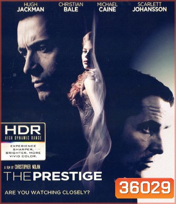 4K - The Prestige (2006) - แผ่นหนัง 4K UHD