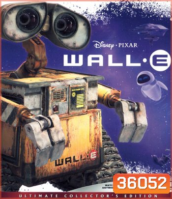 4K - WALL E (2008) วอลล์ - อี หุ่นจิ๋วหัวใจเกินร้อย - แผ่นหนัง 4K UHD