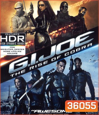 4K - G.I. Joe: The Rise of Cobra (2009) จีไอโจ สงครามพิฆาตคอบร้าทมิฬ - แผ่นหนัง 4K UHD