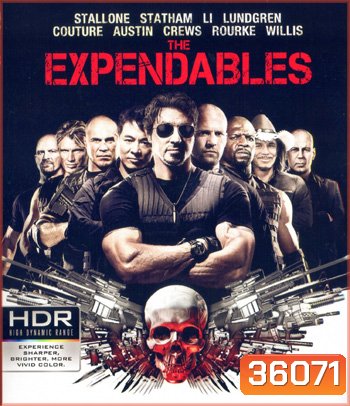 4K - The Expendables (2010) โคตรคนทีมมหากาฬ - แผ่นหนัง 4K UHD