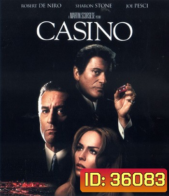 4K - Casino (1995) ร้อนรัก หักเหลี่ยมคาสิโน - แผ่นหนัง 4K UHD